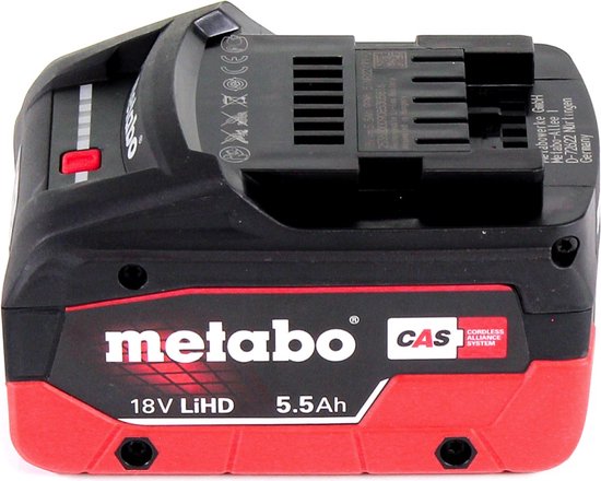 Metabo accuset 18V met 2x LiHD 5.5Ah accu ( 625368000 ) | bol
