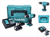 Makita DDF 453 SYJ accuboormachine 18 V 42 Nm + 2x accu 1,3 Ah + lader + Makpac