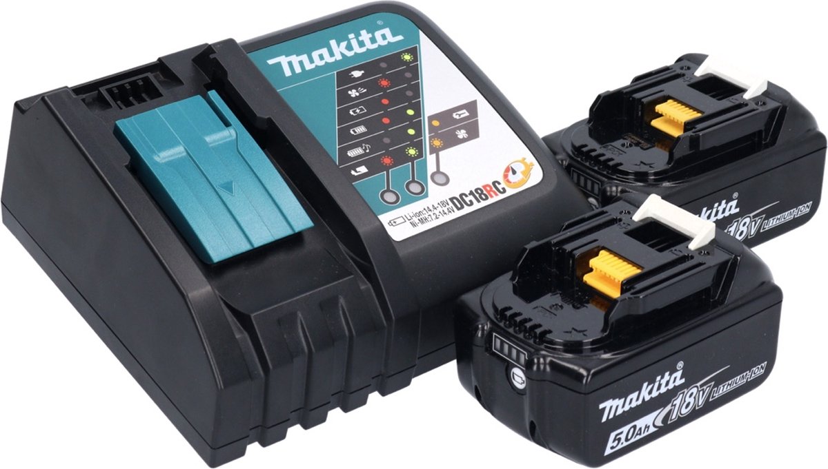 Makita DLX2289TJ Combiset - Boormachine + Slagschroefdraaier 18V thumbnail 4