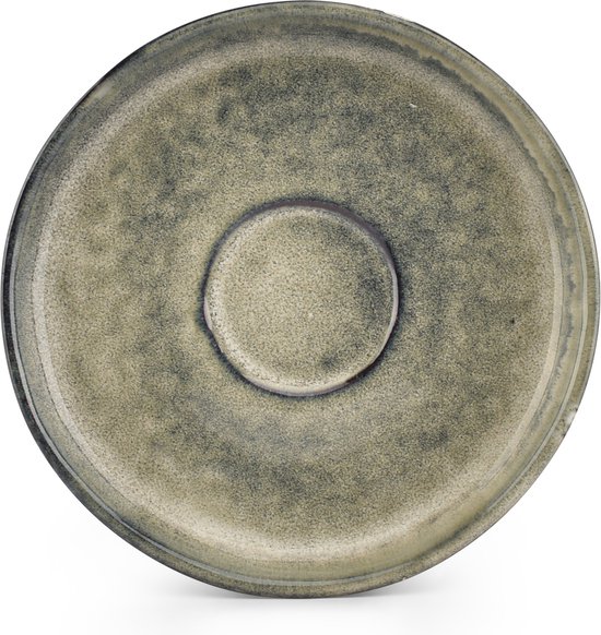 S&P Soucoupe 15cm vert/bleu Meridian (Set de 4)