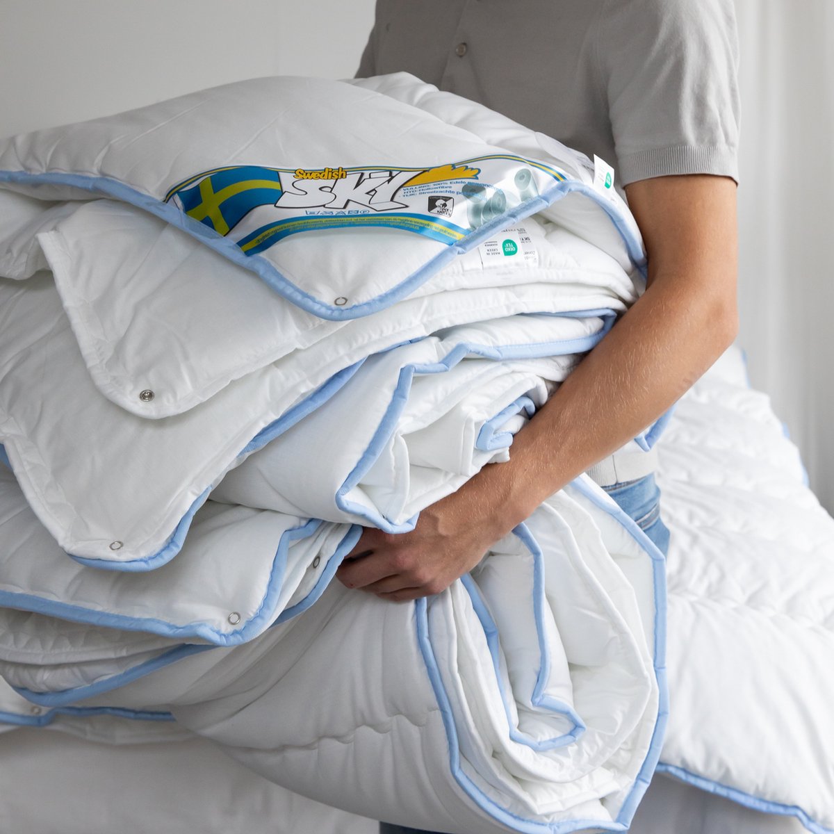 YZQGLHP Dekbed, 200 x 200 cm, vlinder, omkeerbaar, blauw, dekbed zonder overtrek, zachte microvezel, 4 seizoenen dekbedden met 2 kussenslopen 80 x 80 cm YZQGLHP Dekbed, 200 x 200 cm, vlinder, omkeerbaar, blauw, dekbed zonder overtrek, zachte microvezel, 4 seizoenen dekbedden met 2 kussenslopen 80 x 80 cm