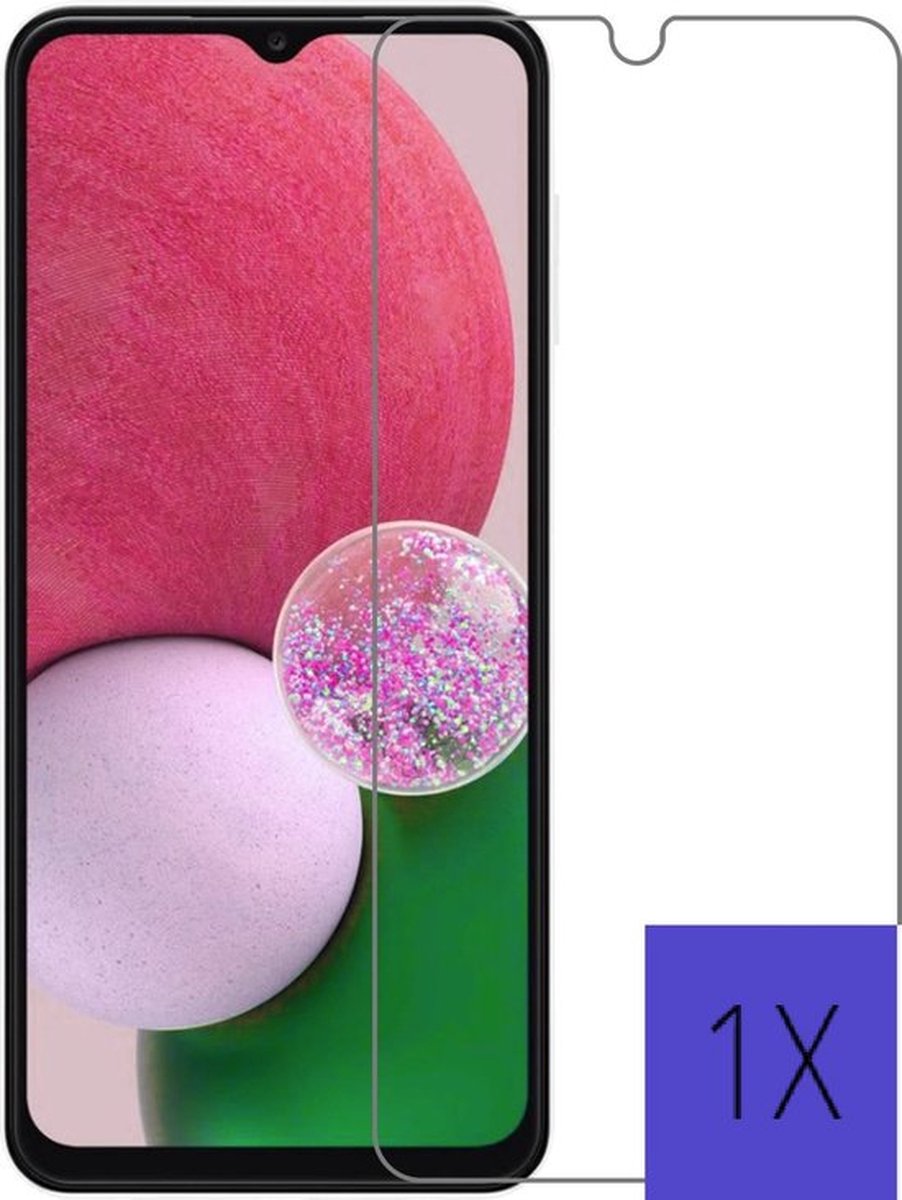 Screenprotector Samsung Galaxy A13 Screenprotector- Tempered Glass - Beschermglas - 2X