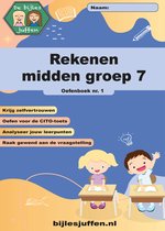 CITO Oefenboek Rekenen Midden Groep 7 Deel 1 - Werkboek van meer dan 100 leuke en leerzame opdrachten! - junior einstein