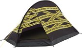 - Tenten - Tent - Tent 2 persoons - Zwart en geel - 300 x 150 x 10 cm