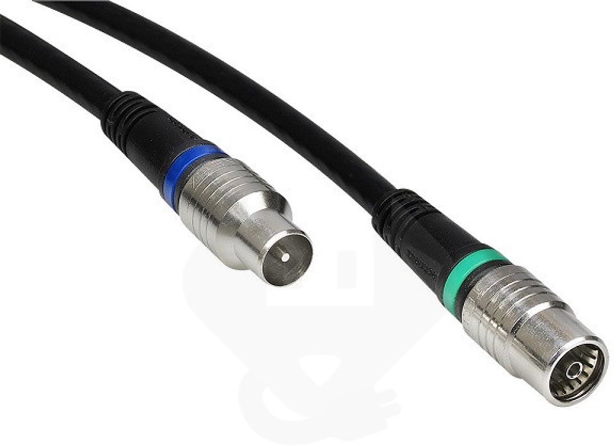 Technetix RLA++10 4G/LTE proof IEC (m) - IEC (v) coaxkabel - 1,5 meter