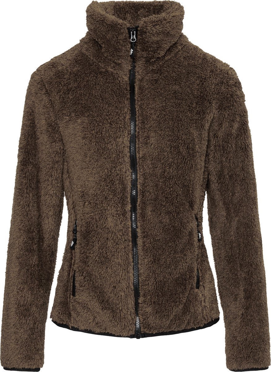 Nordberg Evy Fleece Vest - Dames - Bruin - Maat S