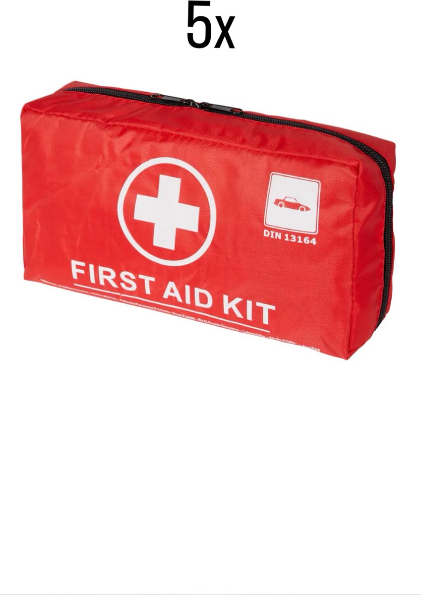 5 x EHBO set - First Aid - 41 Delig