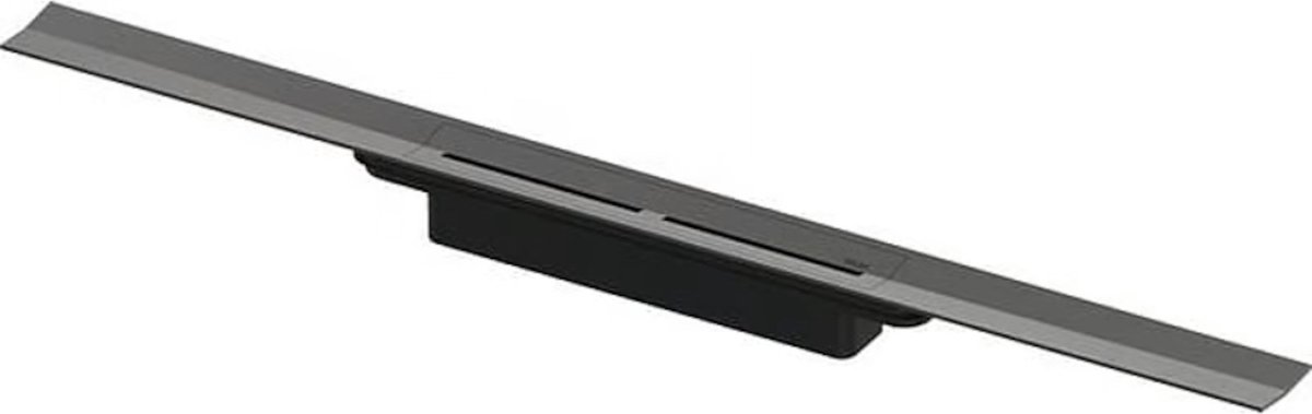 Tece TECEdrainprofile - Doucheprofiel 100 cm, geborsteld zwart chroom 671001