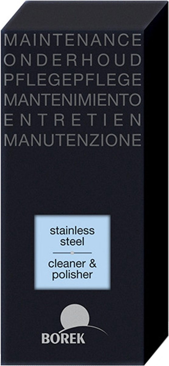 Borek | RVS Cleaner & Polisher met Doek