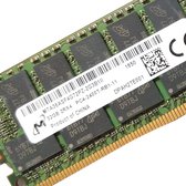 Micron 32GB 2Rx4 PC4-2400T-RB1-11 ECC Registered (RDIMM) MPN: MTA36ASF4G72PZ-2G3B1, Niet geschikt voor Laptop en PC's