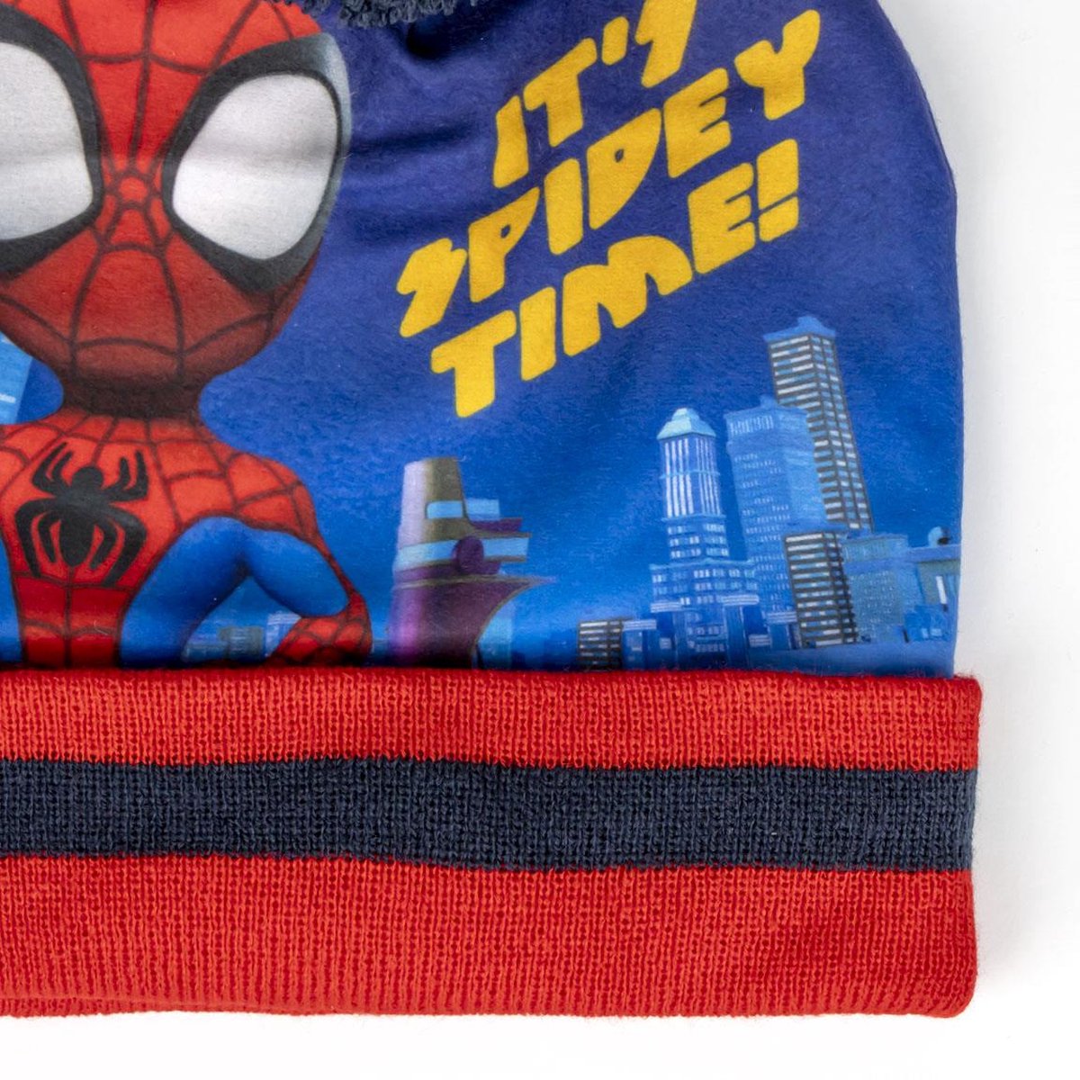Marvel Spiderman Ensemble Bonnet Et Gants D'hiver Pour Garçon – Bonnet Et Gants Chauds Et Confortables – Idéal Pour Les Enfants De 3 à 9 Ans, Noir , Taille Unique