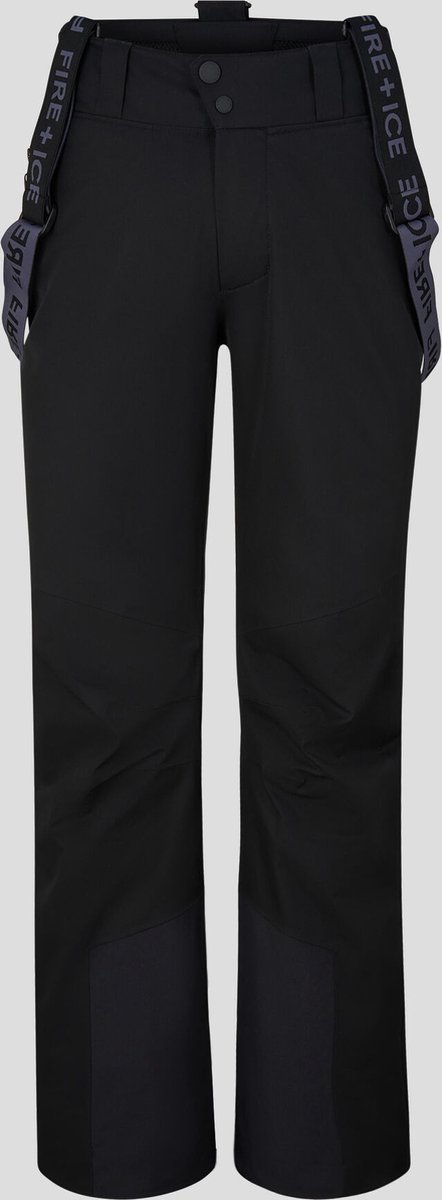 Fire + Ice Scott3-T Ski Pants Black - Wintersportbroek Voor Heren - Zwart - 46