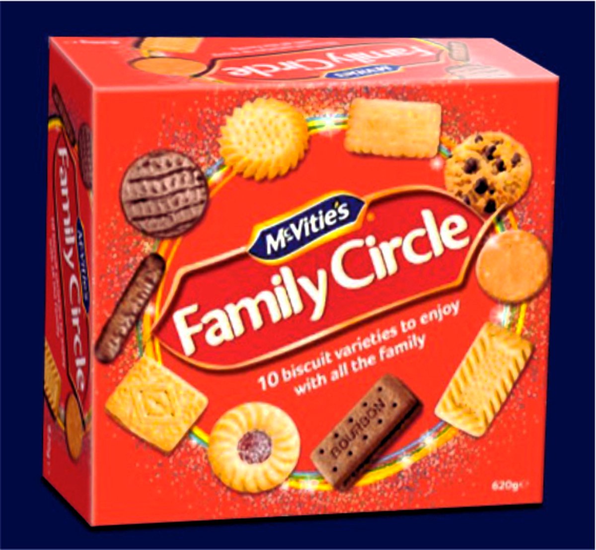 Mcvities Family Circle Family Favourites Biscuits 670g Stock Photo - View #9