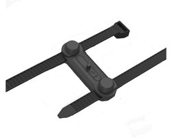 Fidlock Magnetic Flanges Bidonhouderondersteuning Zwart