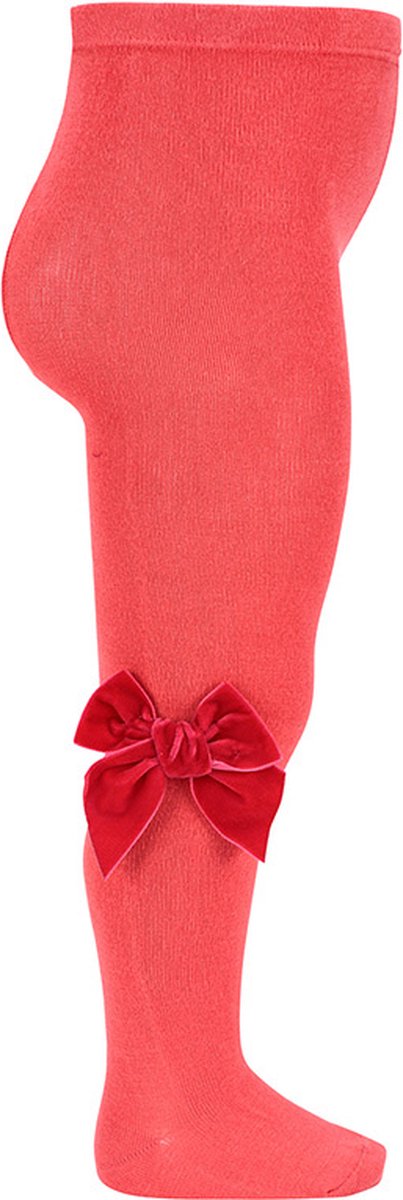 Cóndor Maillot Velvet Strik | 2489/1 | Koraal Rood/Coral | 6-12 mnd | Maat 0