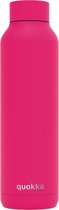 Quokka drinkfles RVS Solid Raspberry Pink 630 ml