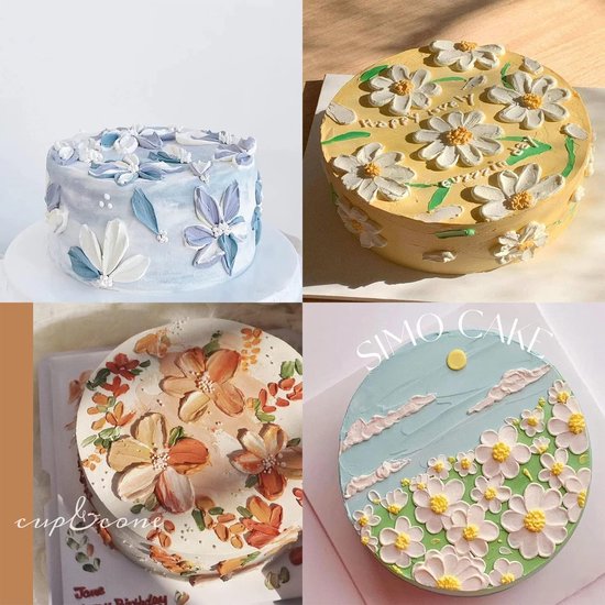 Accessoires de spatule à crème pour décorer les gâteaux, 5 pièces,  accessoires pour