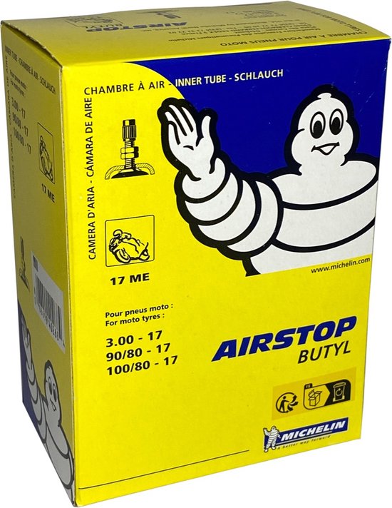 Michelin Moto 17 Me (20) Binnenband Zwart One Size / 17 van Michelin — afbeelding 2