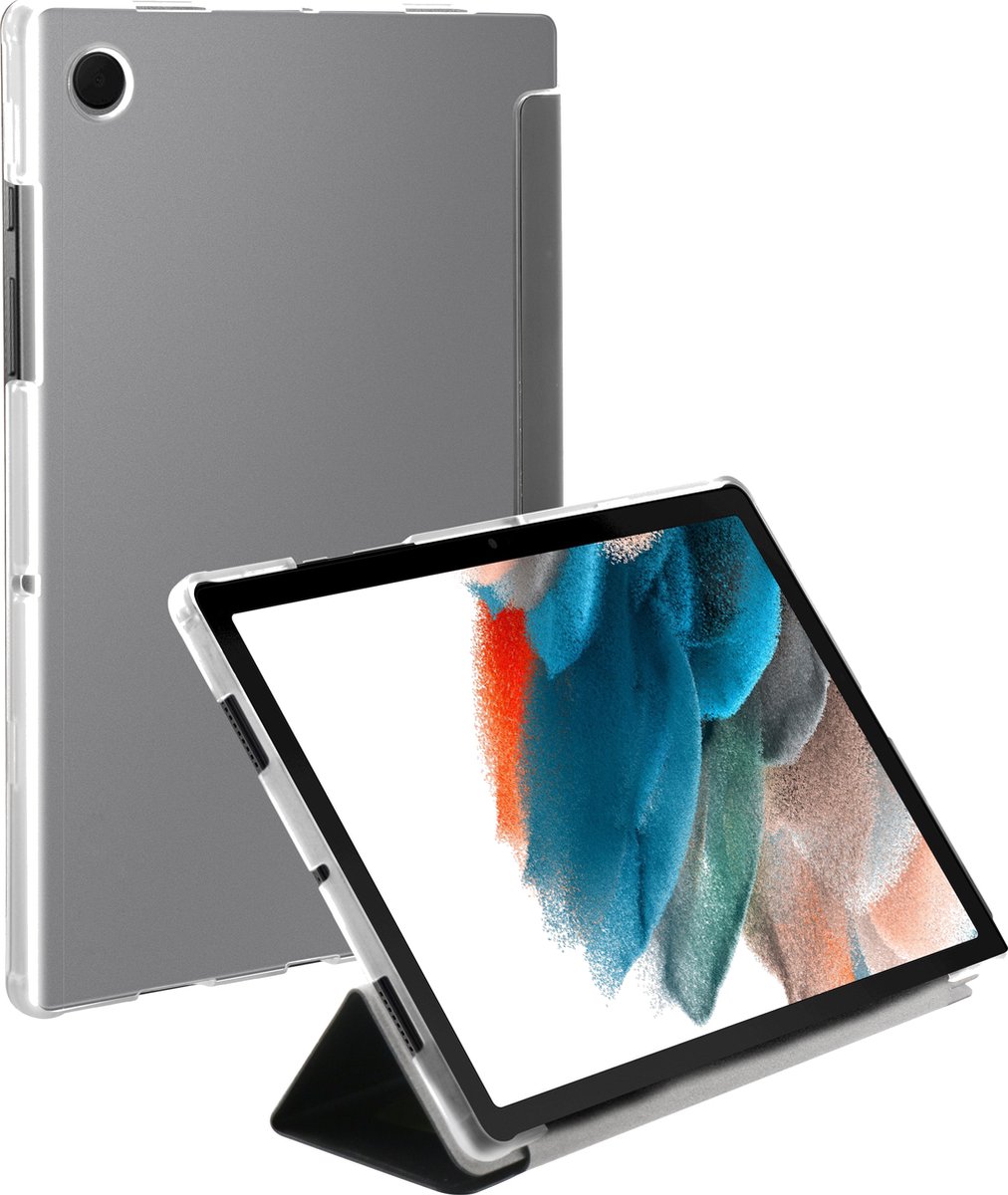 BeHello Samsung Galaxy Tab A8 Smart Stand Tablet Hoes - Zwart