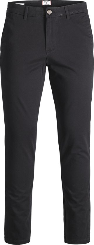 JACK&JONES JPSTMARCO JJBOWIE SA BLACK NOOS Heren Broek - Maat W30 X L34