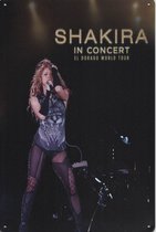 Wandbord Muziek Artiest Concert - Shakira - In Concert El Dorado World Tour