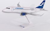 Schaalmodel vliegtuig Finnair Embraer 170 schaal 1:100 lengte 29,9cm