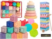 NickElite Jouets Bundle - Ensemble de blocs - speelgoed sensoriels - Éducatif - Développement moteur - Sinterklaas - Noël