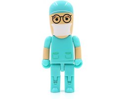 Ulticool USB stick Dokter 32 GB - verpleegkundige cadeau - verpleegster geneeskunde nurse anatomie zuster zorg ziekenhuis beterschap - grappige gadgets - Cadeau Idee - Cadeaupakket - Pakket - Top 10 - Kados