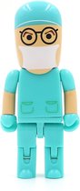 Ulticool USB-stick Dokter - 32 GB - Blauw Uniform