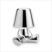 Luxus Bins Brother Tafellamp - Zilver - Mr When - Decoratie - Woonaccessoire