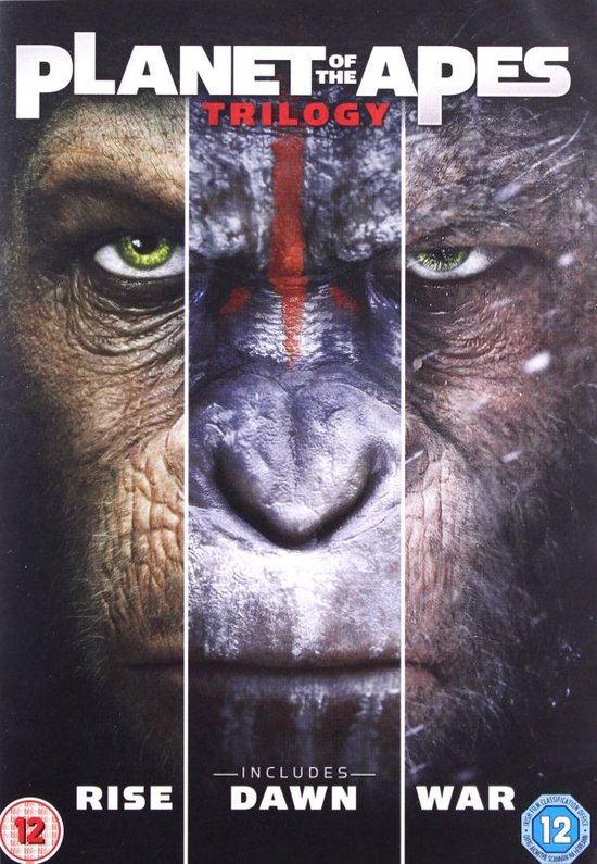 Planet Of The Apes Trilogy [BOX] [3DVD]