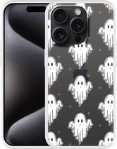 Cazy Hoesje geschikt voor iPhone 15 Pro Max Spookjes