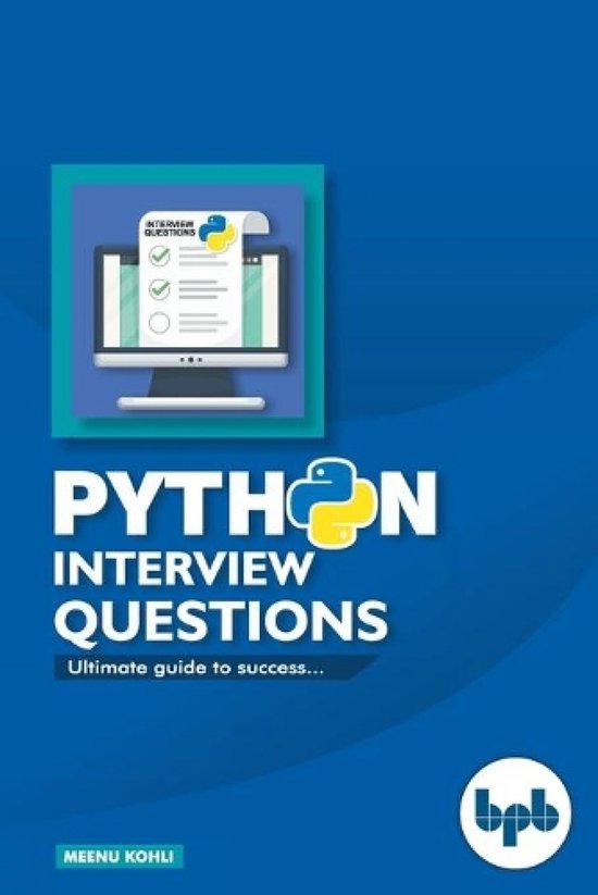 Python Interview Questions - - cover