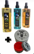 3+1 Gratis(Haarwax 6 Privé 150 ml) Aftershave cologne Mix Voordeelbundel Mafia Men Eau de Cologne 400ml - Aftershave Parfum Heren - Langdurige Geur - Kolonya - Barber Cologne