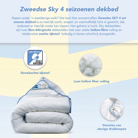 Threads For Bed 4 Seizoen 2 in 1 Microvezel Dekbed (4,5 tog 9 tog), 13,5tog Enkele Maat Afneembaar Anti-Allergisch Dekbed met Huidvriendelijke Microvezel Hoes & Box-Stitched, Vulgewicht: 500g 950g