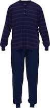 Götzburg Pyjama lange broek - 632 Blue - maat M (M) - Heren Volwassenen - 100% katoen- 452184-6093-632-M