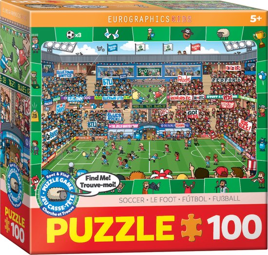 Eurographics puzzle Football (100)