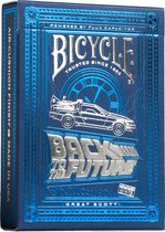 Bicycle Back to the Future - Speelkaarten - Premium - Poker - Doc Brown - Marty McFly - Delorean - Ultimates