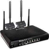 Vigor 2927Lac 4G/LTE - Dual WAN router - LTE/4G - 5x Gigabit LAN - 1x USB - 802.11ac Wi-Fi - 50 IPsec VPN - zwart