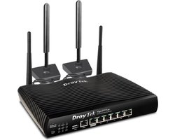 Vigor 2927Lac 4G/LTE – Dual WAN router – LTE/4G – 5x Gigabit LAN – 1x USB – 802.11ac Wi-Fi – 50 IPsec VPN – zwart