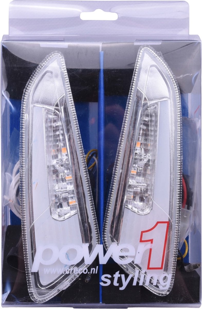 RAW-set Voor LED Power 1 Helder Tube | Vespa Sprint / Primavera
