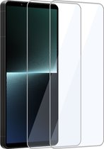 2x Geschikt voor Sony Xperia 1 IV Screenprotector - Beschermglas - GuardCover