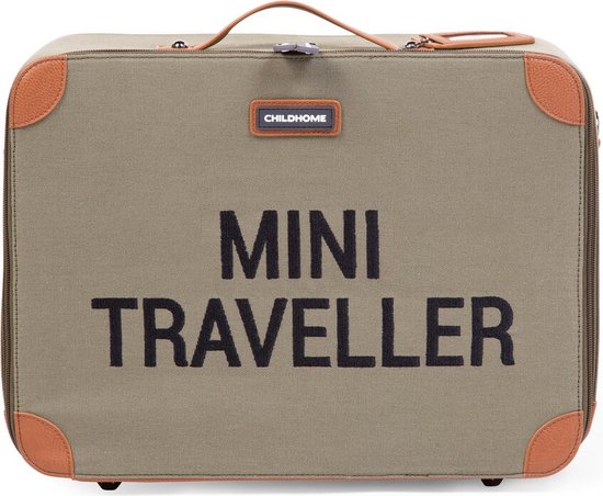 Valise enfant Kaki Mini Traveller | Childhome [Foyer pour enfants]