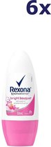 6x Rexona Déo Roll-on – Bouquet Lumineux 50 ml