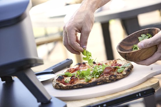Cozze 17 inch gas pizza oven - Ø 42 cm - met thermometer en pizzasteen -verloop niet meegeleverd van Merkloos — afbeelding 5