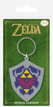 Sleutelhanger - The Legend of Zelda: Hylian Shield - rubber - metalen ring
