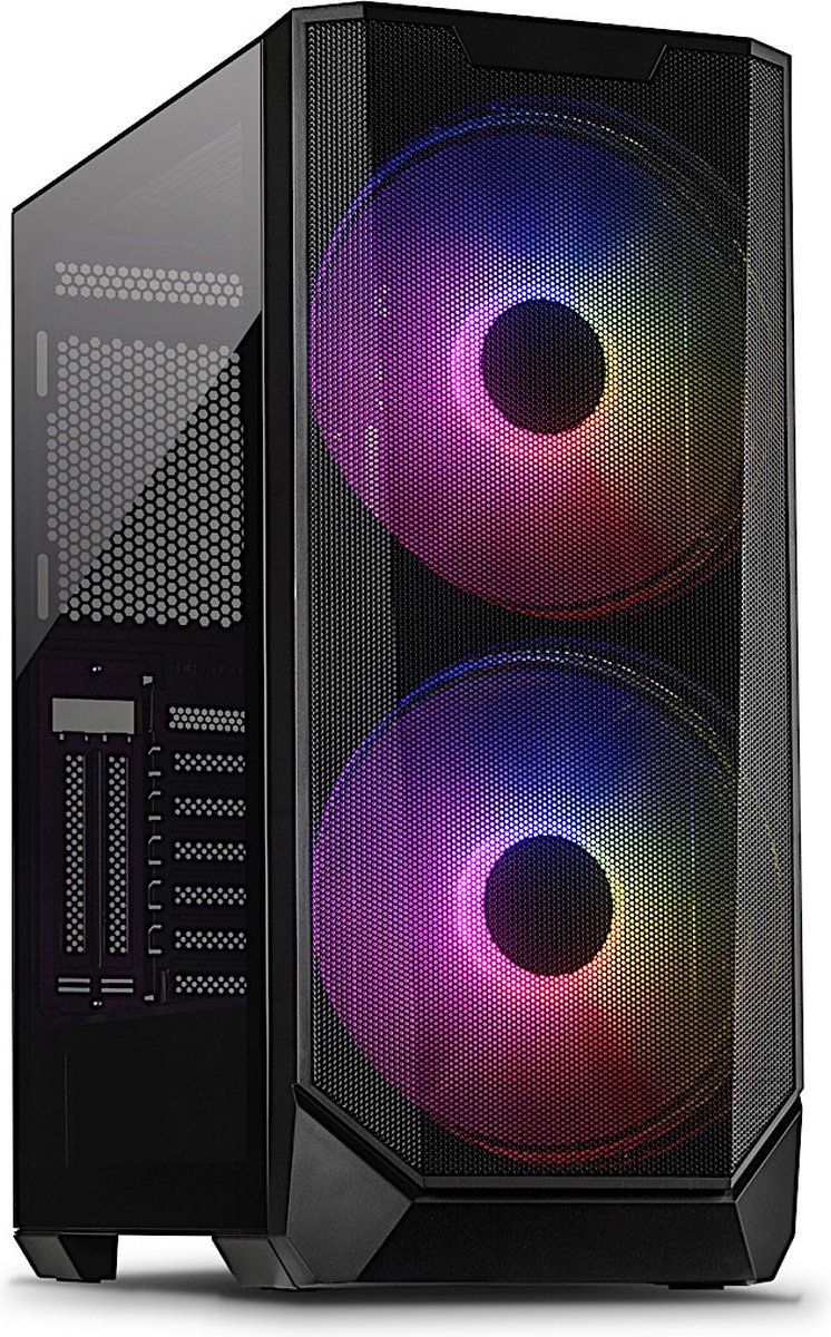 Inter-Tech IT-3503 Airstream Tower Zwart