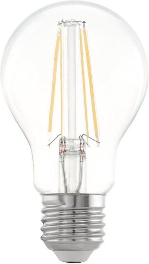 EGLO LED Lamp - E27 - 10,5 cm - Helder - 2700K
