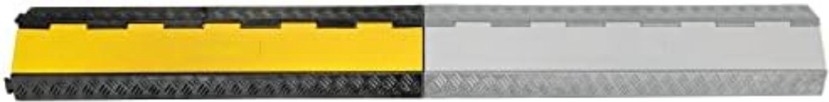 SDLDEER Vloerkabelbrug, 3 meter pvc-kabelgoot, platte vloerkabelbescherming, vloerkabelafdekking, vloer kabelgoot voor kantoor, werkplaats, magazijn, concert, enz SDLDEER Vloerkabelbrug, 3 meter pvc-kabelgoot, platte vloerkabelbescherming, vloerkabelafdekking, vloer kabelgoot voor kantoor, werkplaats, magazijn, concert, enz
