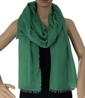 Dames effen kleur sjaal 63# Green